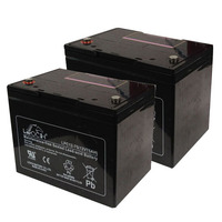 75 ah 12V Deep Cycle (Pair)